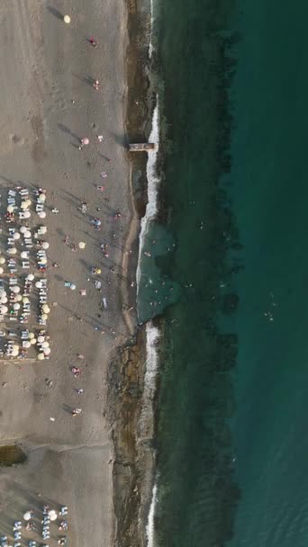 Zomer Concept Vakantie Aan Zee Vakantie Turkije — Stockvideo
