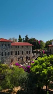 Dikey video yaz titreşimleri. Alanya Kalesi.