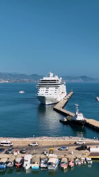 Vacances Sur Grand Bateau Croisière Méditerranée — Video