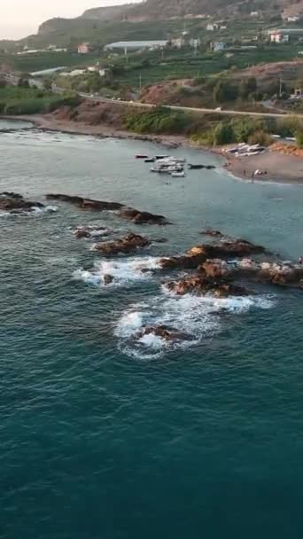 夏のコンセプトとトルコの海辺の休日 — ストック動画