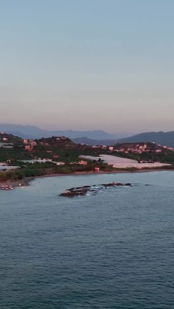 Sommerkonzept Und Urlaub Meer Der Türkei — Stockvideo