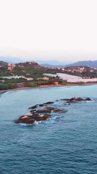 Літня Концепція Свята Морських Святах Туреччині — стокове відео