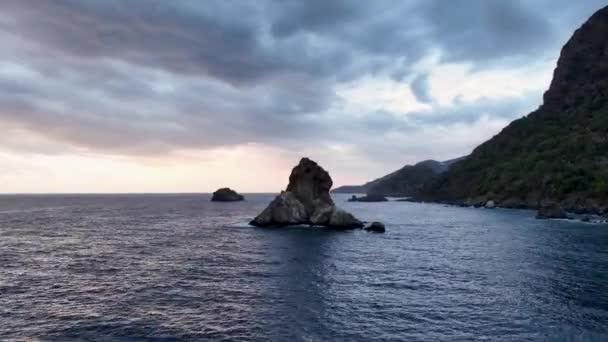 良好的背景 海滨度假4K — 图库视频影像