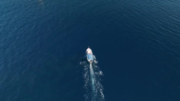 关于地中海地海空中景观的假期4K — 图库视频影像