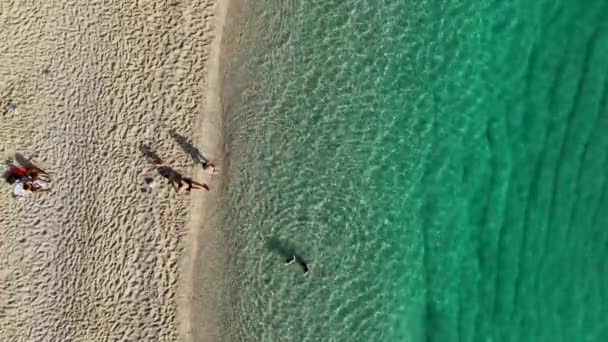 Τουρκία Alanya Φοβερό Καλοκαίρι Παραλία Vibe — Αρχείο Βίντεο
