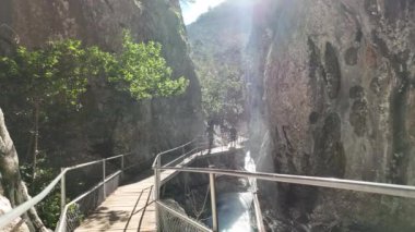 En güzel Kanyon Sapadere 'de harika bir yer