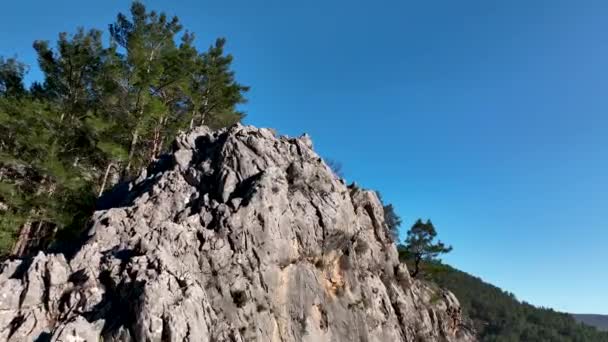 Geweldige Plek Mooiste Canyon Sapadere — Stockvideo