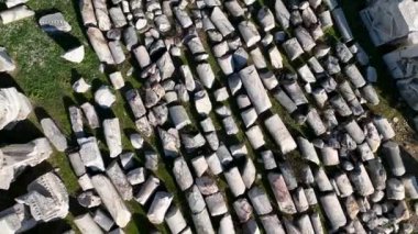 Türkiye Yakası harika antik şehir arkaplanı