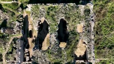 Türkiye Yakası harika antik şehir arkaplanı