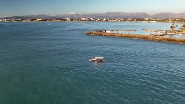 Türkiye Yakası harika antik şehir arkaplanı