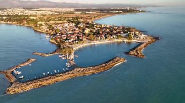 Türkiye Yakası harika antik şehir arkaplanı