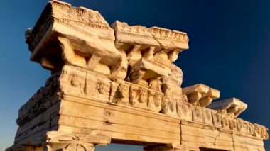 Türkiye Yakası harika antik şehir arkaplanı