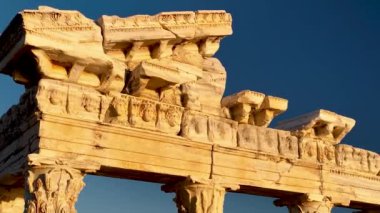 Türkiye Yakası harika antik şehir arkaplanı