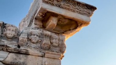 Türkiye Yakası harika antik şehir arkaplanı