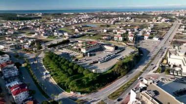 Türkiye Yakası harika antik şehir arkaplanı