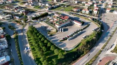 Türkiye Yakası harika antik şehir arkaplanı