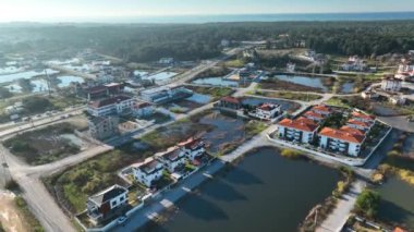 Türkiye Yakası harika antik şehir arkaplanı