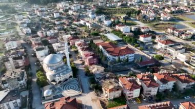 Türkiye Yakası harika antik şehir arkaplanı