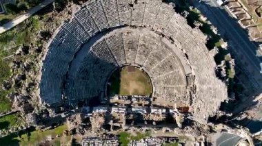 Türkiye Yakası harika antik şehir arkaplanı