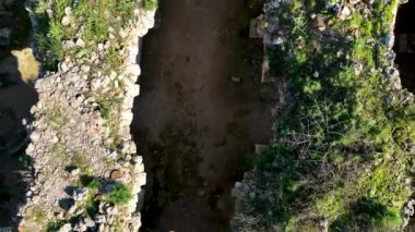 Türkiye Yakası harika antik şehir arkaplanı