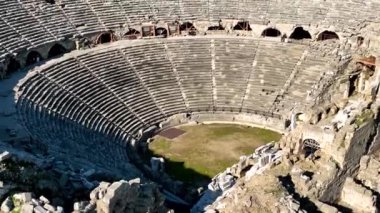 Türkiye Yakası harika antik şehir arkaplanı
