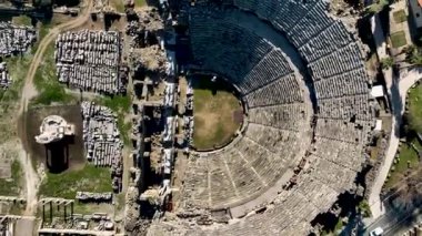 Türkiye Yakası harika antik şehir arkaplanı