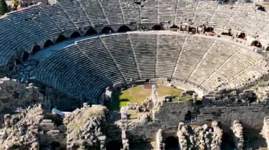 Türkiye Yakası harika antik şehir arkaplanı