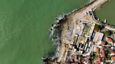 Türkiye Yakası harika antik şehir arkaplanı