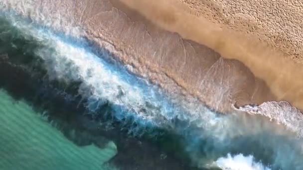 Cleopatra Beach Awesome Bakgrund Hav — Stockvideo