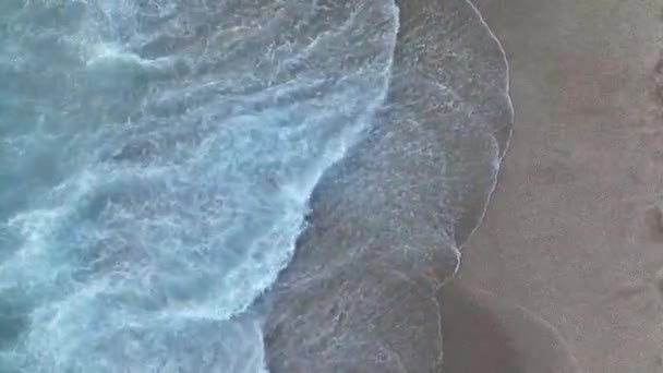 Пляж Клеопатра Потрясающий Фон Моря — стоковое видео