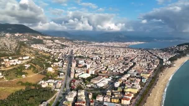 アンタルヤ県 トルコ素晴らしい背景 — ストック動画