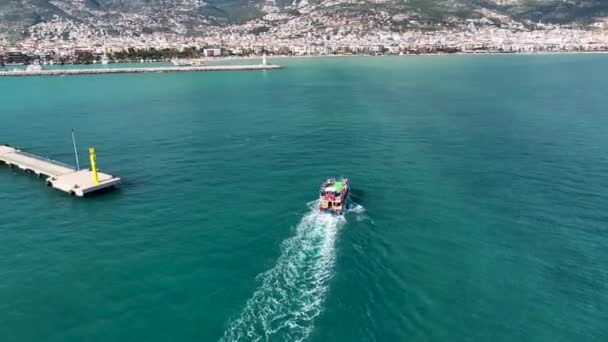 Provinsi Antalya Turki Latar Belakang Mengagumkan — Stok Video