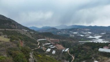 Farm region awesome background view