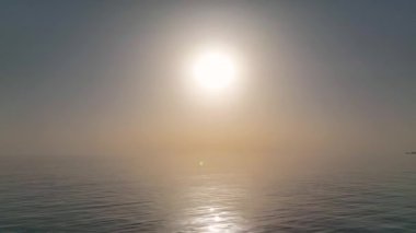 Foggy Sunset awesome view 4 K