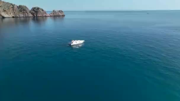 土耳其Alanya令人敬畏的船之行 — 图库视频影像