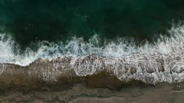 Καλής Ποιότητας Φόντο Γαλάζια Θάλασσα Παραθαλάσσιες Διακοπές — Αρχείο Βίντεο