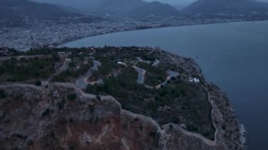 Mediterranean coast, beautiful background view