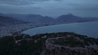 Mediterranean coast, beautiful background view