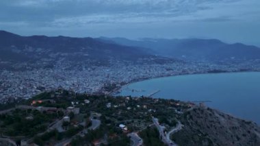 Mediterranean coast, beautiful background view