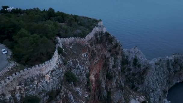 地中海海岸 美丽的背景图 — 图库视频影像