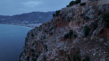 Mediterranean coast, beautiful background view