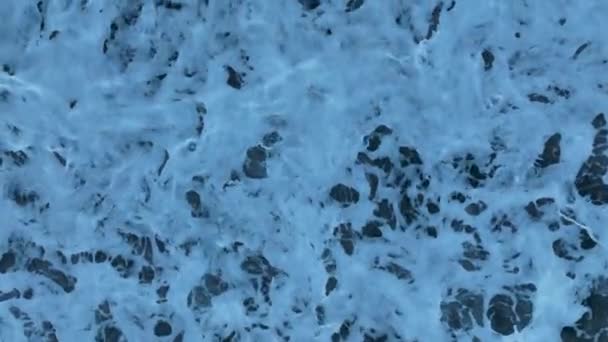 Goede Kwaliteit Achtergrond Blauwe Zee Kustvakantie — Stockvideo