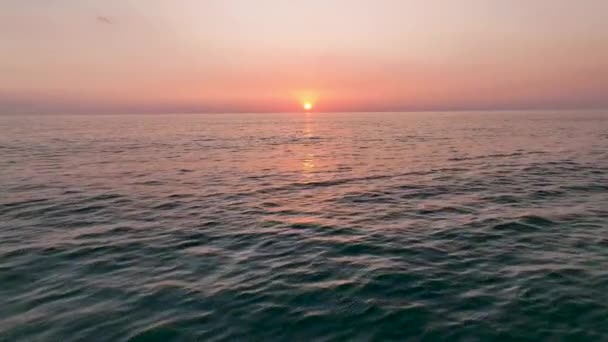 Хороший Качественный Фон Голубое Море Отпуск Море — стоковое видео