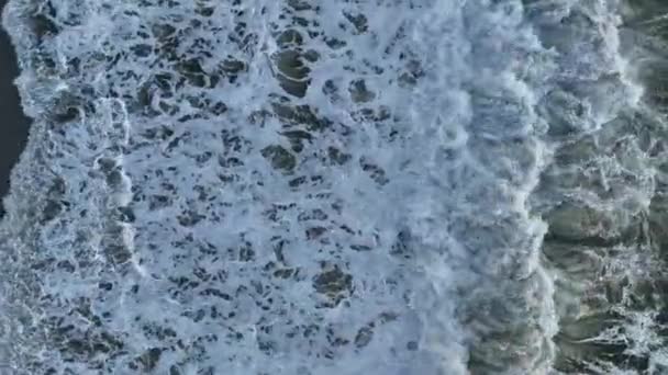 Aerial View Amazing Spring Sea Background — Stockvideo