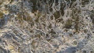 aerial view amazing spring sea 4 K