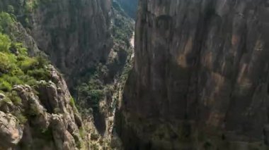 Beautiful nature of Turkey, canyon from a birds eye view