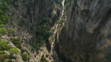 Amazing Tazi Canyon, Turkey. Greyhound Canyon aerial view