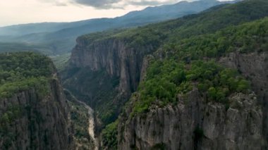 Beautiful nature of Turkey, canyon from a birds eye view