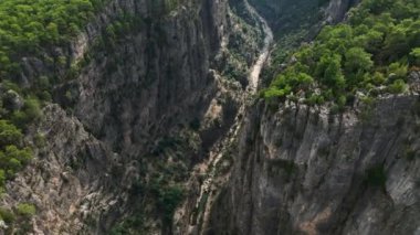 Amazing Tazi Canyon, Turkey. Greyhound Canyon aerial view