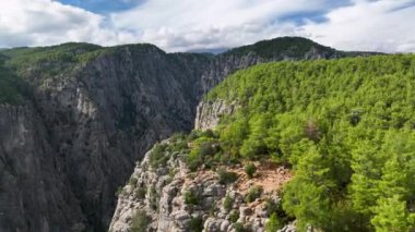 Amazing Tazi Canyon, Turkey. Greyhound Canyon aerial view